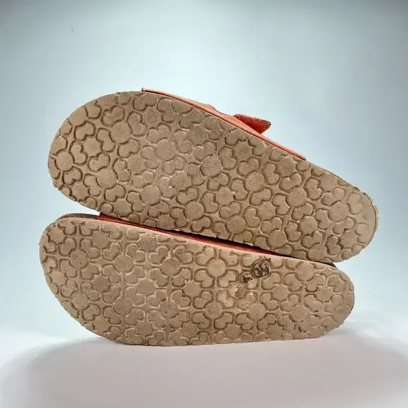 Skechers Luxe Brown Orange Open Toe Slip On Casual Slide Sandals Women's Size 6 - Picture 10 of 11